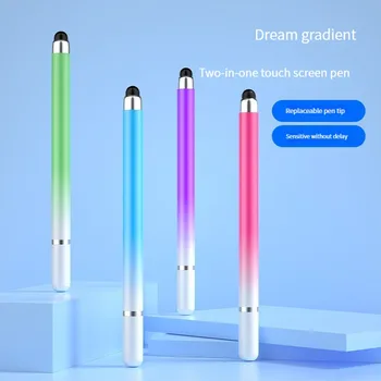 Стилус 2 В 1 для мобильного телефона планшета Емкостный сенсорный карандаш для Iphone Samsung Универсальный карандаш для рисования на экране телефона Android